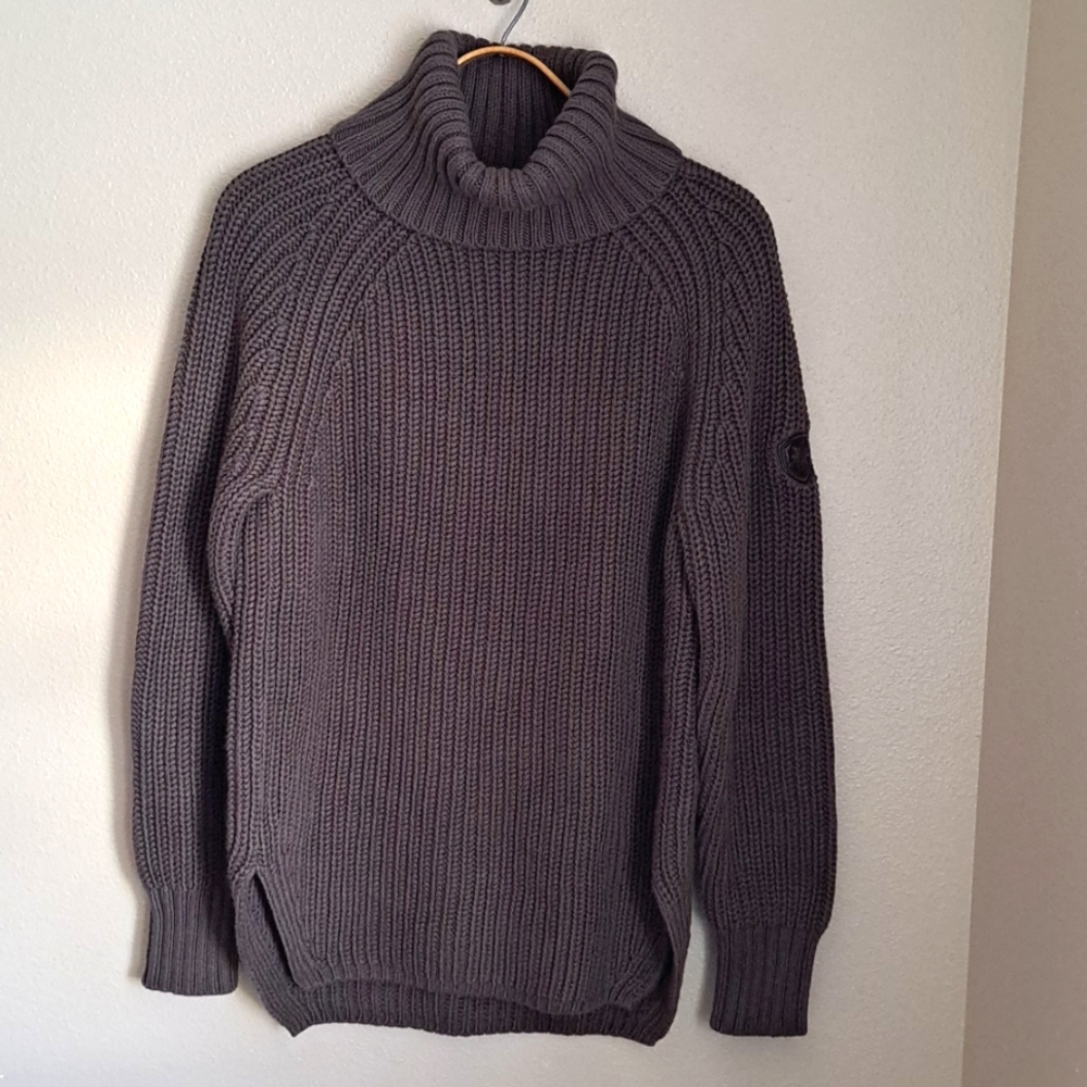 Women's Alp n Rock Simon Chunky Cable knit Turtleneck